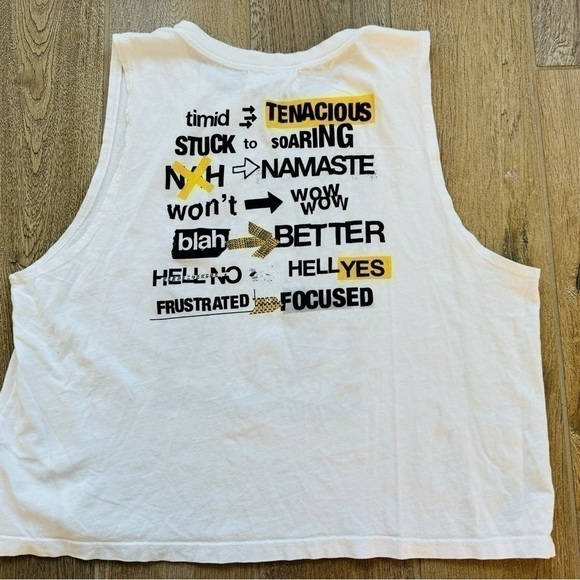 Soul Cycle Crop Tank Size XL - Picture 2 of 2